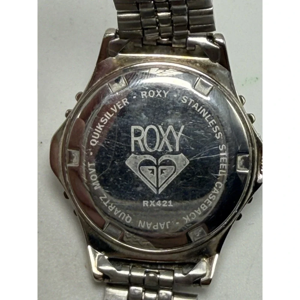 Quicksilver ROXY RX421 Ladies Watch New Battery 31MM 6.25